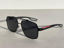 PRADA SPORT BLACK SUNGLASSES AFFO