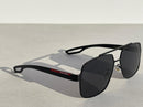PRADA SPORT BLACK SUNGLASSES AFFO