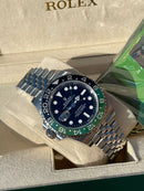 Rolex GMT Master ll SPRITE jubile 3285 1:1 Doublete ETÁ (rolex left handed)
