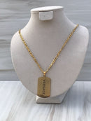 Full versace standard Gold color Versace sign Necklaces