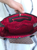 LV Neverfull GM Damier Ebene Canvas women’s
