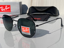 RAY BAN HEXAGONAL FLAT LENSES