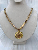 Full versace standard Gold color Islam sign Necklaces