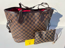 LV Neverfull GM Damier Ebene Canvas women’s