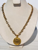 Full bold Gold color Islam sign Necklaces