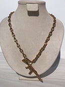 Full bold Gold color AK47 Necklaces