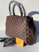 LV Neverfull GM Damier Ebene Canvas women’s new model