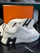 Super Clone Hermes  Designer Sneakers White Edition
