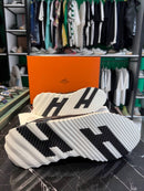 Super Clone Hermes  Designer Sneakers Leather Edition