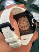 Best Replica Richard Mille Philippe Massa White