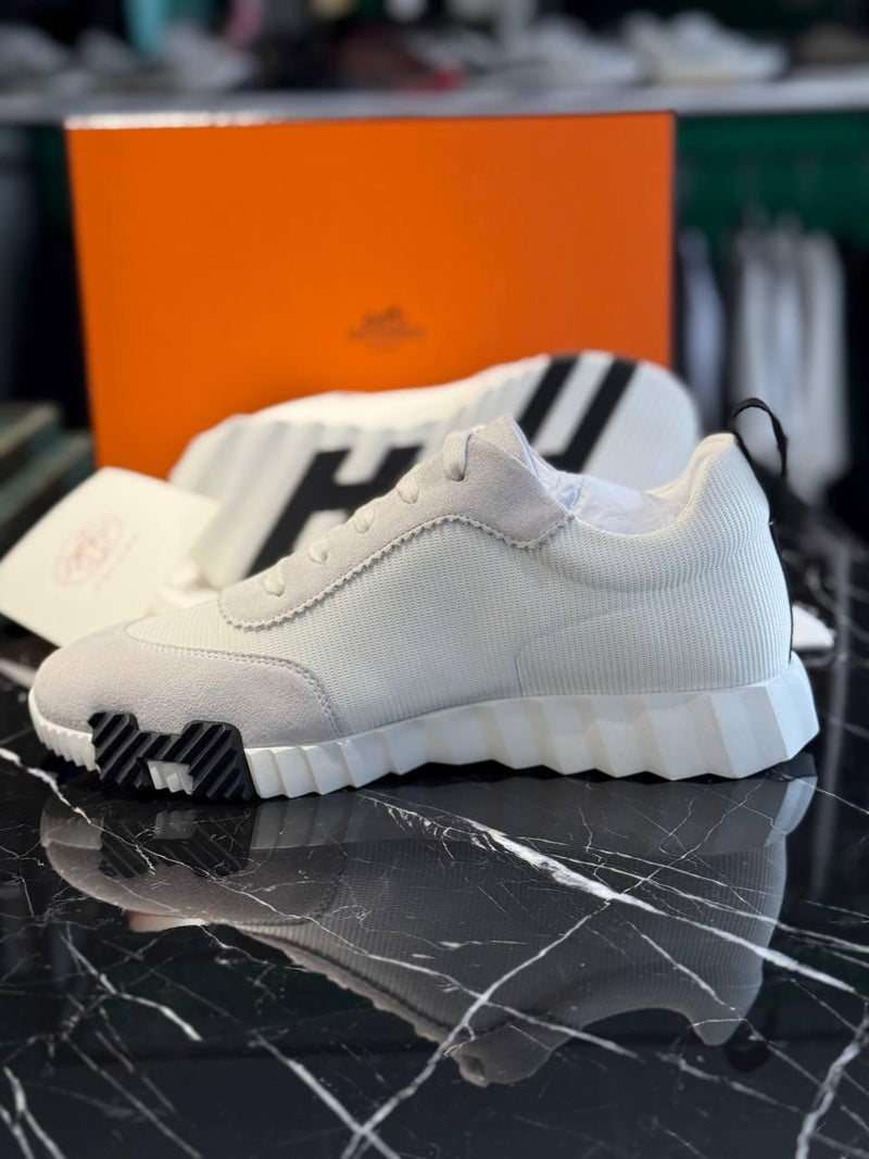Super Clone Hermes  Designer Sneakers White Edition