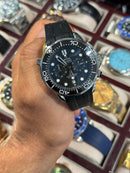 Super Clone Omega Seamaster Black