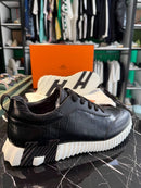 Super Clone Hermes  Designer Sneakers Leather Edition