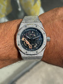 Best Replica Audemars Piguet Skeleton Frosted Silver