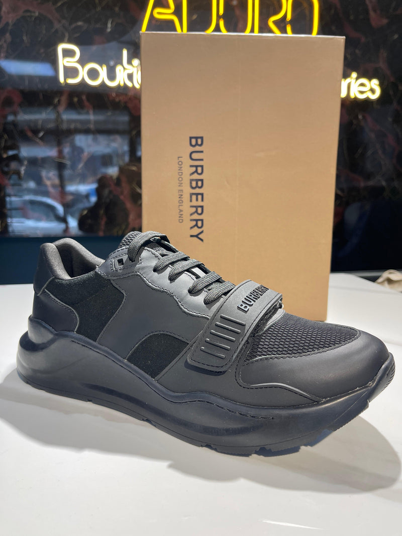 Super Clone Burberry  Designer Sneakers Black