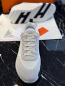 Super Clone Hermes  Designer Sneakers White Edition