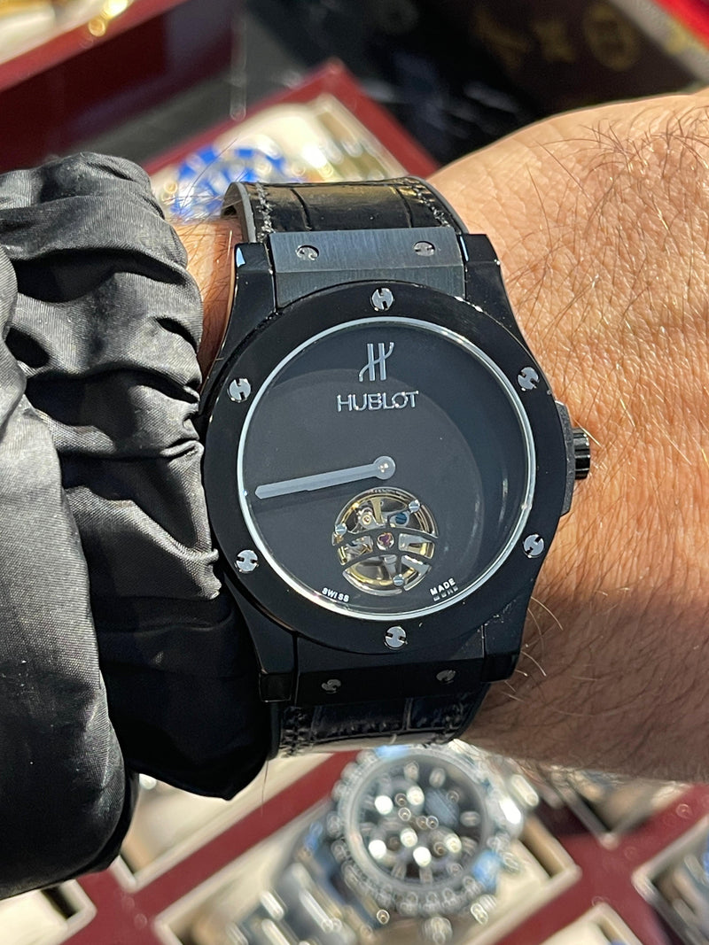Super Clone Hublot Fussion With Tourbillon