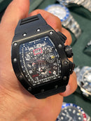 Best Replica Richard Mille Philippe Massa Black