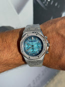 Super Clone Audemars Piguet Royal Oak Frosted Silver
