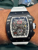 Best Replica Richard Mille Philippe Massa White