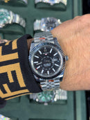 Rolex Sky-Dweller Black Dial With Jubilee