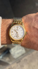 Copy Eta Rolex 1908 Gold with white dial 39 mm