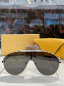 SUPER CLONE LOEWE SILVER SUNGLASSES