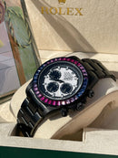 Best Replica Rolex Mad  Daytona Rainbow Iced Out new model