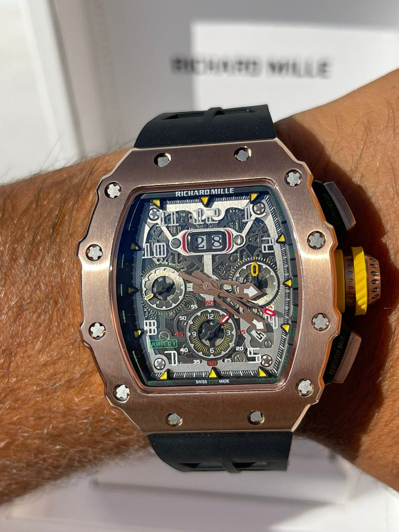Best Replica Richard Mille Black Carbon New