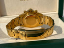 Best Replica  Rolex Daytona Yellow Gold Black Dial