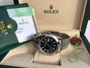 Rolex Datejust with black dial