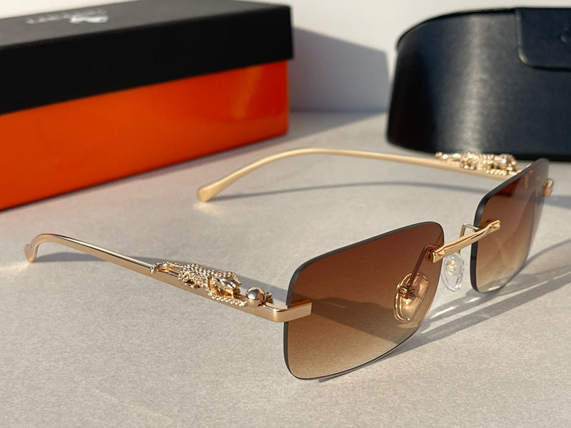 Gold Panthere De Cartier AFFO