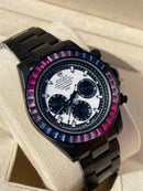Best Replica Rolex Mad  Daytona Rainbow Iced Out new model