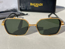 BALMAIN PARIS GOLD SUNGLASSES