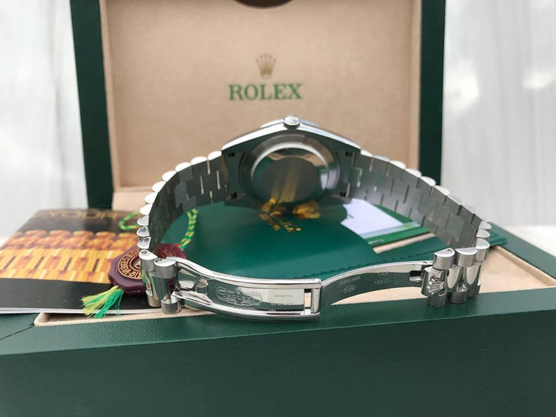 Rolex Daydate with green dial