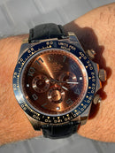 Best Replica Rolex Daytona Black Leather Straps🍫