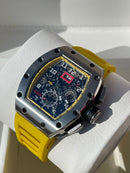 Best Replica  Richard Mille 011 Chronograph  on Yellow