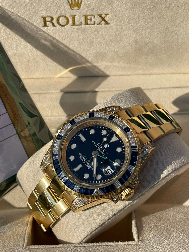 Best Replica Rolex Submariner Gold Iced Out
