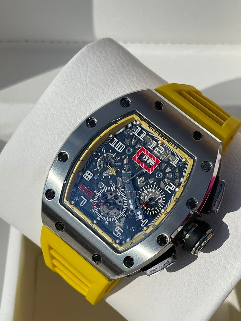 Best Replica  Richard Mille 011 Chronograph  on Yellow