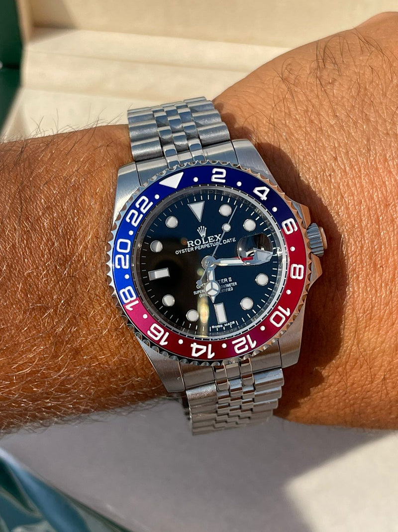 Best Replica Rolex GMT Master ll Pepsi