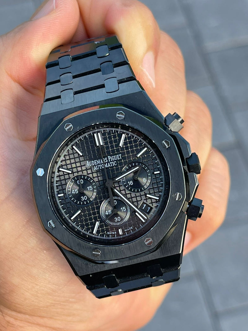 Best Replica Audemars Piguet  Perpetual Calendar Black Mad