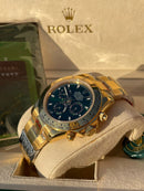 Best Replica  Rolex Daytona Yellow Gold Oliva Dial