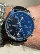IWC Portugieser Chronograph Automatic Black Dial Men's Watch