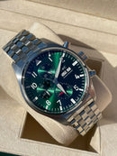 IWC Schafhausen Chronograph Green Dial Men's Watch