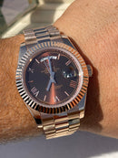 Best Replica Rolex Daydate Chocolate