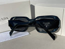 PRADA BLACK CRYSTAL SUNGLASSES