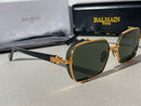 BALMAIN PARIS GOLD SUNGLASSES