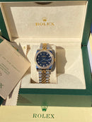 Best Replica Datejust bicolor gold model with diamonds