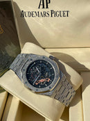 Best Replica Audemars Piguet Skeleton Frosted Silver