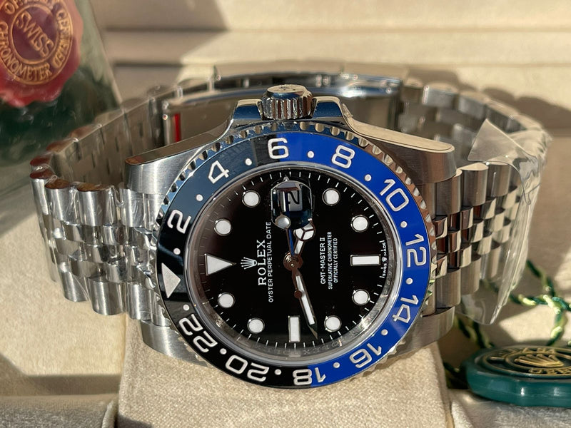 Best Replica Rolex GMT Master ll Batman Jubilee Bracee